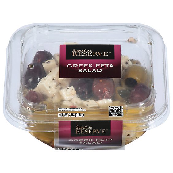 slide 1 of 1, Signature Reserve Salad Greek Feta - 7 Oz, 7 oz