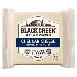 Black Creek Cheddar Chunk W Gruyere Notes - 7 Oz