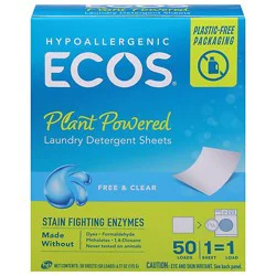 Ecosnext Liquidless Hypoallergenic Laundry Detergent - 50 Count