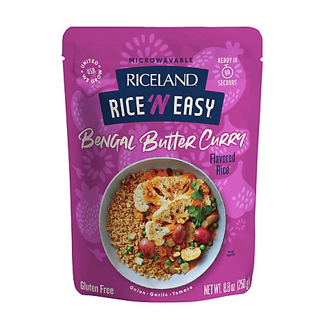 slide 1 of 1, Riceland Foods Bengal Butter Curry, 8.8 oz