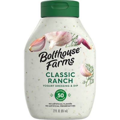 slide 1 of 1, Bolthouse Farms Dressing Classic Ranch Yogurt - 22 Fl Oz, 22 fl oz