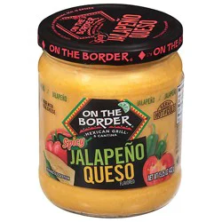 On The Border Queso Jalapeno Tray Pack - 15.25 Oz