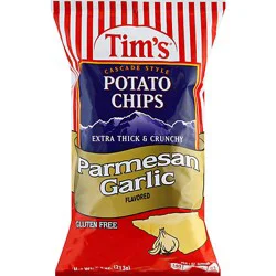 Tim's Parmesan & Garlic Chips - 7.5 Oz