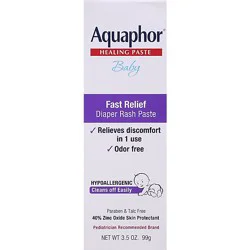 Aquaphor Diaper Rash Paste - 3.5 Oz