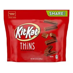 Kit Kat Thins Milk Chocolate Wafer Candy Share Pack - 7.37 Oz
