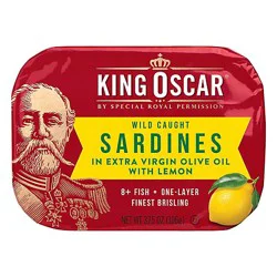 King Oscar Sardines In Lemon - 3.75 Oz