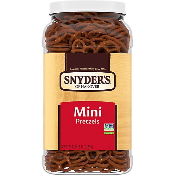 slide 1 of 4, Snyder's Of Hanover Mini Pretzels - 30 Oz, 30 oz