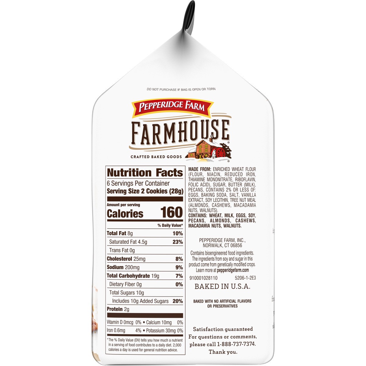 slide 11 of 11, Pepperidge Farm Farmhouse Thin & Crispy Butter Pecan Cookies - 5.9 Oz, 5.9 oz