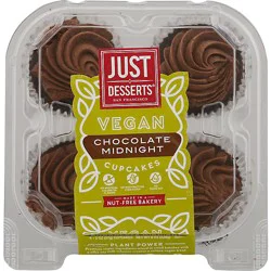 Cupcake Vegan Chocolate - 4 Ct