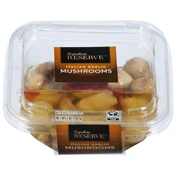 Signature Reserve Mushrooms Italian Garlic - 7 Oz
