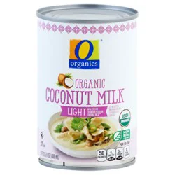 O Organics Coconut Milk Light - 13.5 Oz