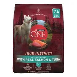Purina One True Instinct Salmon And Tuna Dry Dog Food - 7.4 Lbs