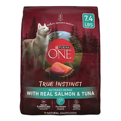 Purina One True Instinct Salmon And Tuna Dry Dog Food - 7.4 Lbs
