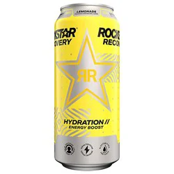 Rockstar Recovery Energy Drink Lemonade 16 Fluid Ounce Can - 16 Fz