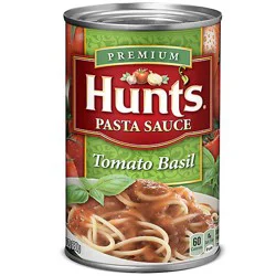 Hunts Tomato And Basil Spaghetti Sauce - 24 Oz