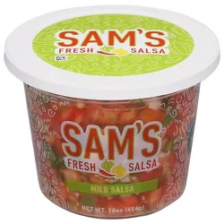 Sams Salsa Mild - 16 Oz