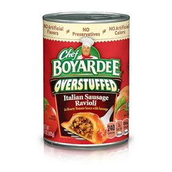 Chef Boyardee Overstuffed Italian Sausage Ravioli - 15 Oz