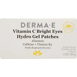 Derma E Eye Patches Bright Vitamin C - 3 Oz