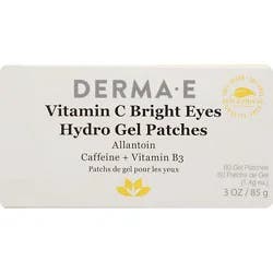 Derma E Eye Patches Bright Vitamin C - 3 Oz