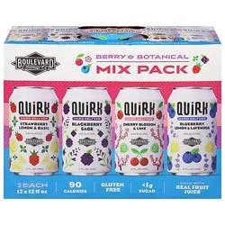 Boulevard Quirk Sparkling Variety Can - 12-12 Fz