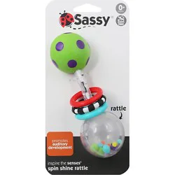 Sassy Spin & Shine Rattle - Ea