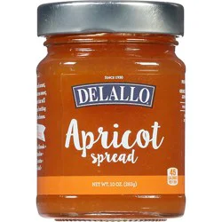 Delallo Spread Apricot - 10 Oz