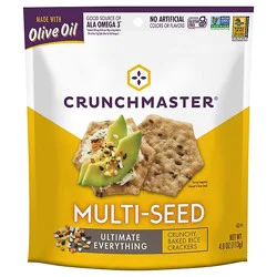 Crunchmaster Crackers Multi Seed Ultimate Everything - 4 Oz