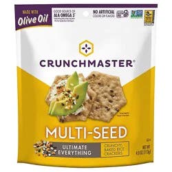 Crunchmaster Crackers Multi Seed Ultimate Everything - 4 Oz