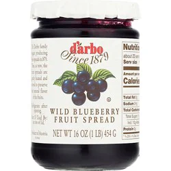 Darbo Blueberry Jam - 16 Oz