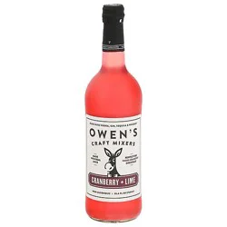 Owens Craft Mixers Cranberry Lime - 750 Ml