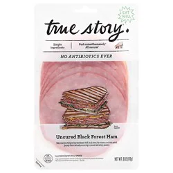 True Story Uncured Black Forest Ham - 6 Oz