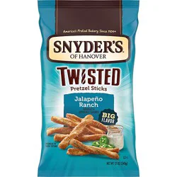 Snyder's Of Hanover Jalapeño Ranch Flavored Pretzel Sticks - 12 Oz