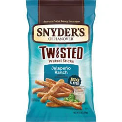 Snyder's Of Hanover Jalapeño Ranch Flavored Pretzel Sticks - 12 Oz