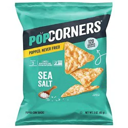 Popcorners Popped Corn Snack Sea Salt - 3 Oz