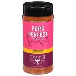 Fire And Smoke Pork Rub - 16 Oz