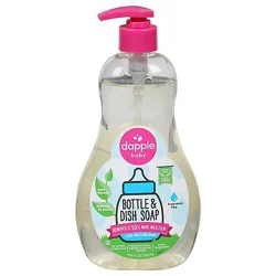 Dapple Bottle & Dish Soap Fragrance Free - 16.9 Fz