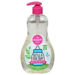 Dapple Bottle & Dish Soap Fragrance Free - 16.9 Fz