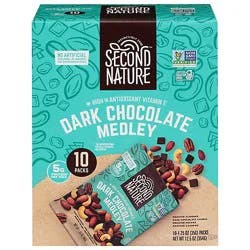 Second Nature Dark Chocolate Medley 10ct - 12.5 Oz
