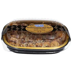 Kontos Mediterranean Nut Rolls - 11 Oz