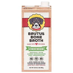 Brutus Bone Broth Chicken For Dogs - 32 Oz