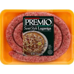 Premio Luganiga Sausage - 16 Oz