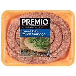 Premio Sweet Basil Italian Sausage - 16 Oz