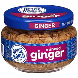 Spice World Ginger Minced - Ea