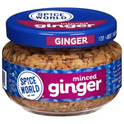Spice World Ginger Minced - Ea