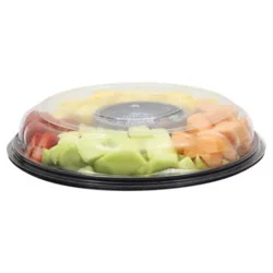 Fruit Tray W/dip 12 Inch Tray - Each