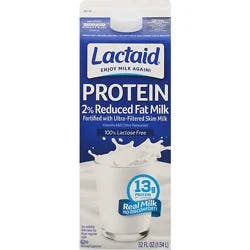 Lactaid Protein 2% Reduced Fat Milk - 52 Oz