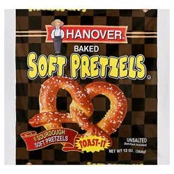 Hanover Froz Soft Pretzels - 13 Oz