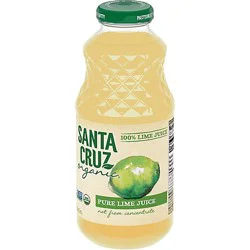 Santa Cruz Organic Juice Pure Lime - 16 Fl. Oz.