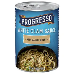 Progresso White Clam Sauce With Garlic & Herb - 15 Oz