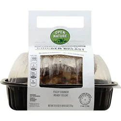 Open Nature Roasted Bone-In Chicken Breast Hot - 25.5 Oz (Available After 10 Am)